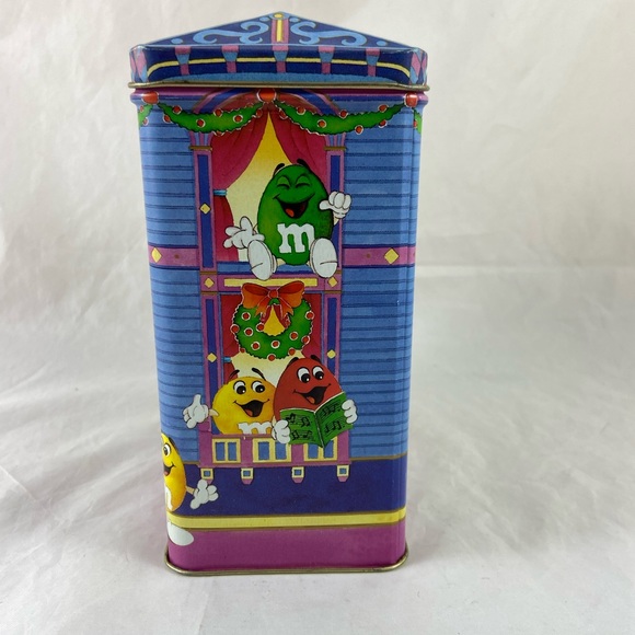 M&M’s Brand Christmas Village Series 2001 Number 12 & 1995 Brand Town & Sticker - Picture 10 of 16